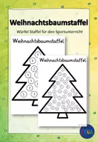 Vorschau - Arbeitsblätter - Weihnachtsbaumstaffel für den Sportunterricht - Deckblatt