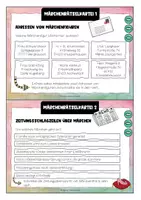 Vorschau - Aufgabenkarten - Märchenrätselkartei / Märchen, Freiarbeit & interaktive Übung - Seite 2
