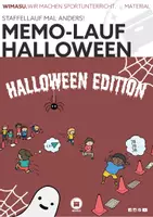 Vorschau - Spiele - Memo-Lauf für den Sportunterricht – Gedächtnis-Lauf Halloween Edition - Deckblatt