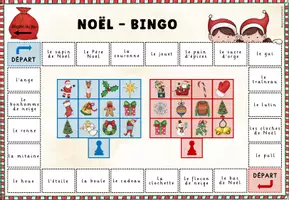 Vorschau - Arbeitsblätter - Bingo: Noël (Weihnachten) - Seite 2