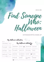 Vorschau - Arbeitsblätter - Find Someone Who... Halloween edition - Deckblatt