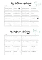 Vorschau - Arbeitsblätter - Find Someone Who... Halloween edition - Seite 1