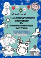 Vorschau - Mal- und Bastelvorlagen - kreativ schreiben und zeichnen: Winter - Deckblatt