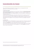 Vorschau - Arbeitsblätter - Trampen - Deckblatt