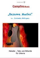 Vorschau - Arbeitsblätter - Besame Mucho - Stück für 2 Gitarren - Campfire Music - Deckblatt