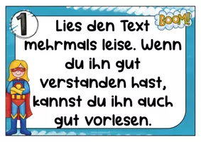 Vorschau - Arbeitsblätter - Wir suchen den Supervorleser - Material zum Vorlesewettbewerb - Seite 3