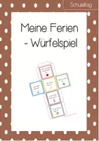 Vorschau - Spiele - Meine Ferien - Würfelspiel - Deckblatt