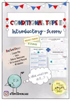 Vorschau - Stundenentwürfe - Bundle: Conditional Sentences 1 & 2 Introductory Lesson (English Version) - Deckblatt