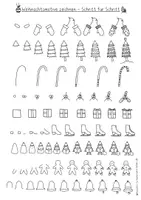Vorschau - Mal- und Bastelvorlagen - Kunst Winter Kratzbilder, Kratzbilder Weihnachten Grundschule - Seite 3