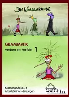 Vorschau - Arbeitsblätter - Die Wiesenbande Grammatik Verben im Perfekt 1 - Deckblatt