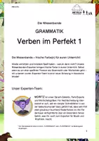 Vorschau - Arbeitsblätter - Die Wiesenbande Grammatik Verben im Perfekt 1 - Seite 2