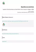 Vorschau - Stationenlernen - Legekreis "Die Geschichte von Sankt Martin" DaZ / Deutsch / Religion / KBW - Seite 1