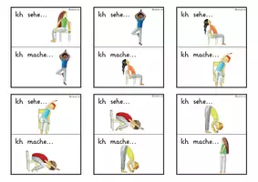 Vorschau - Spiele - Ich sehe ich mache Yogaspiel - Seite 1