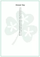 Aperçu - Feuilles d'exercices - Quiz: St. Patrick’s Day: Irish trivia / Quiz : Saint-Patrick : anecdotes irlandaises - Page 2