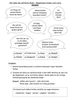 Vorschau - Arbeitsblätter - Großes Übungspaket Wörtliche Rede - Seite 1