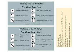Vorschau - Spiele - Würfelspiel - Wortarten - Die kleine Hexe Suse1 - Seite 2