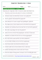 Vorschau - Arbeitsblätter - Simple Past Übungen mit Lösungen für die 5. Klasse - Übersetzen üben - Seite 3
