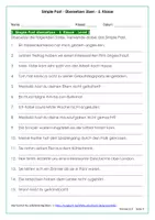 Vorschau - Arbeitsblätter - Simple Past Übungen mit Lösungen für die 5. Klasse - Übersetzen üben - Seite 3