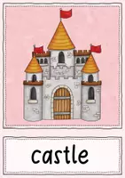 Vista previa - Decoración del aula - Fairy Tales / Knights - 50 Flashcards for ESL Learners - página 1