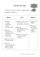 Vorschau - Arbeitsblätter - Das Wort des Tages - Seite 2