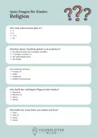 Vorschau - Spiele - 50 Quizfragen für Kinder: Religion - Seite 3