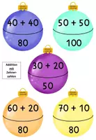 Vorschau - Präsentationen/Tafelbilder - Weihnachtskugel Rechnen im ZR 100 - Seite 2