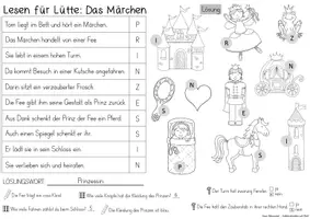 Vorschau - Arbeitsblätter - Lesen für Lütte (Lesespuren für Kleine) (Klasse 2) - Seite 2