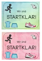 Vorschau - Bildkarten - Wir sind startklar für den Sportunterricht - Karte für die Umkleidekabine - Seite 2