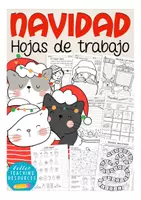 Vista previa - Hojas de trabajo - Navidad hojas de trabajo Español primaria - Portada