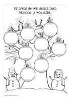 Vista previa - Hojas de trabajo - Navidad hojas de trabajo Español primaria - página 1
