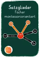 Vorschau - Arbeitsblätter - Fächer: Satzglieder (Montessori) - Deckblatt