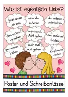 Vista previa - Unidades / Secuencias / Situaciones de Aprendizaje - Was ist Liebe? Valentinstag Material Deutsch - Portada