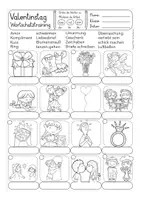 Vista previa - Unidades / Secuencias / Situaciones de Aprendizaje - Valentinstag Wortschatz Deutsch Alemán - página 1
