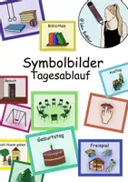 Vorschau - Präsentationen/Tafelbilder - Symbolbilder Tagesablauf - Deckblatt