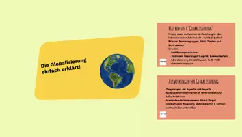 Vorschau - Stundenentwürfe - Präsentation: Globalisierung - Stundenentwurf / Lehrermaterial - Seite 3