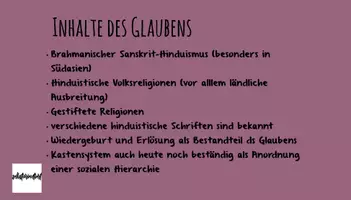 Vorschau - Stundenentwürfe - Präsentation: Hinduismus - Stundenentwurf / Lehrermaterial - Seite 3