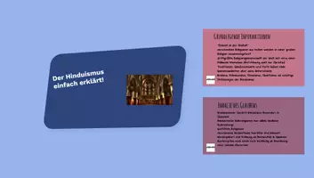Vorschau - Stundenentwürfe - Präsentation: Hinduismus - Stundenentwurf / Lehrermaterial - Seite 1