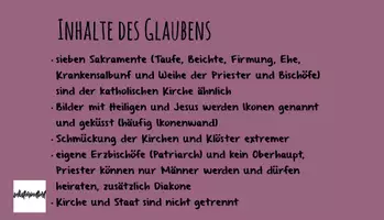 Vorschau - Stundenentwürfe - Präsentation: Orthodoxe Kirche - Stundenentwurf / Lehrermaterial - Seite 3