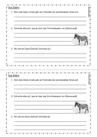 Vorschau - Arbeitsblätter - Zoo Aufgabenheft zur Wissenskartei - Seite 3