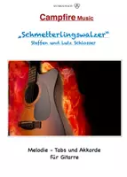 Vorschau - Arbeitsblätter - Schmetterlingswalzer - für 2 Gitarren - Campfire Music - Deckblatt