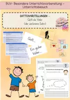 Vorschau - Stundenentwürfe - BUV Gottesvorstellungen - Gott als Vater - Deckblatt