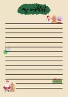 Vorschau - Anderer Materialtyp - Wunschliste: wish list for Christmas - Seite 1