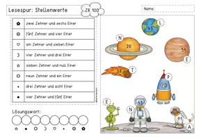 Vorschau - Arbeitsblätter - Lesespur "Stellenwert" (ZR 100) - Seite 3
