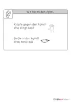 Vorschau - Arbeitsblätter - HSU: Der Apfel - mit allen Sinnen (Stationen) - Seite 3