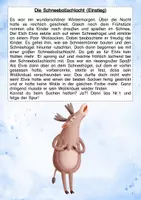 Vorschau - Arbeitsblätter - Lesespurgeschichte Winter Schneeballschlacht - Seite 3