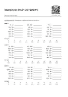 Vorschau - Arbeitsblätter - Materialpool „Multiplikationen und Divisionen" im Kopf lösen - Seite 1