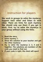 Aperçu - Jeux - Paquet: Escape room: the trap (anglais, éditable, digital + for use in school) - Page 3