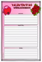 Vorschau - Arbeitsblätter - Valentinstag - Würfelgeschichte - Seite 3