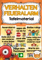 Vorschau - Merkblätter - Feueralarm - Deckblatt
