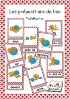 Vorschau - Arbeitsblätter - prépositions - Gesamtpaket - Seite 1